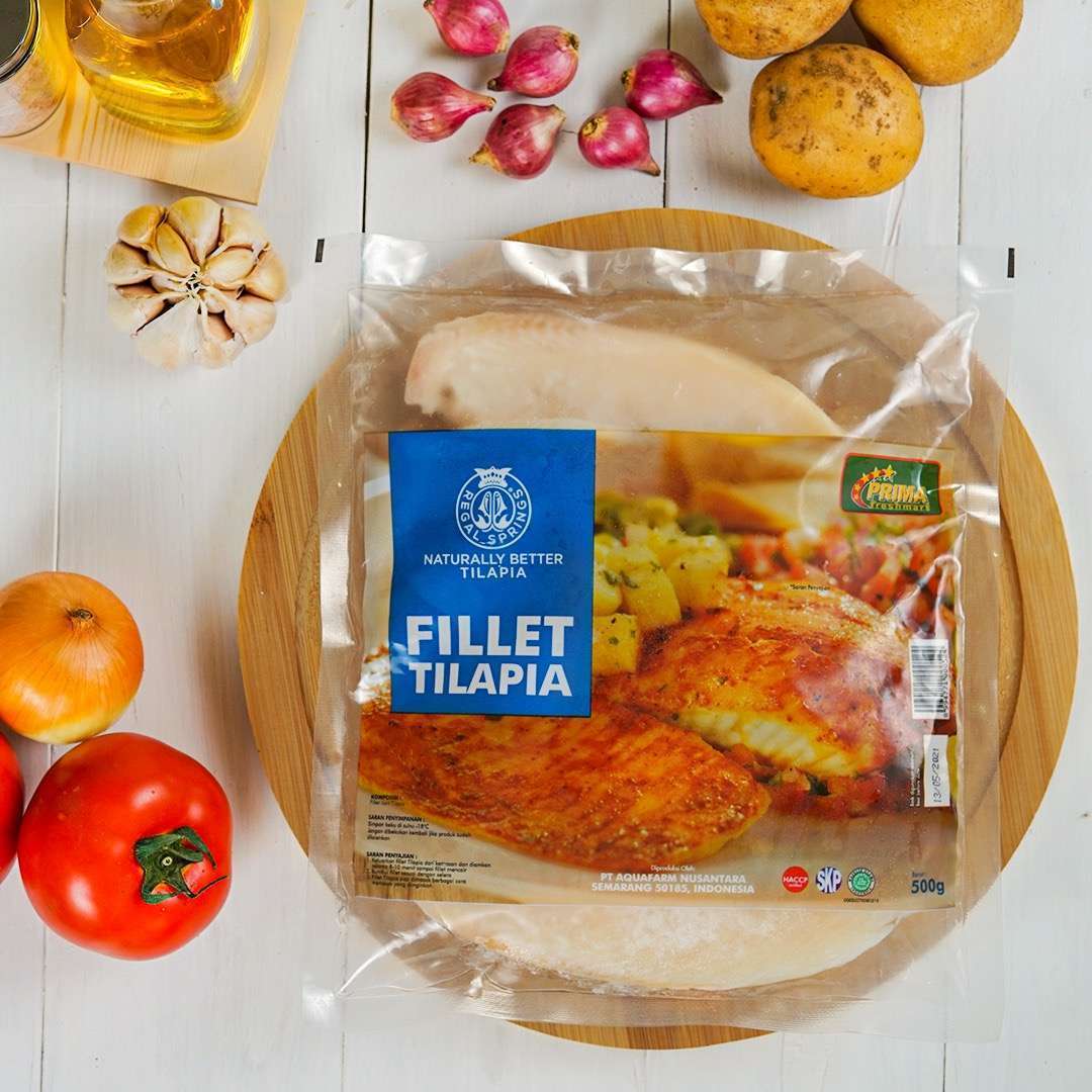 Fillet Naturally Better Tilapia 500gr (CLP) Regal Springs Indonesia
