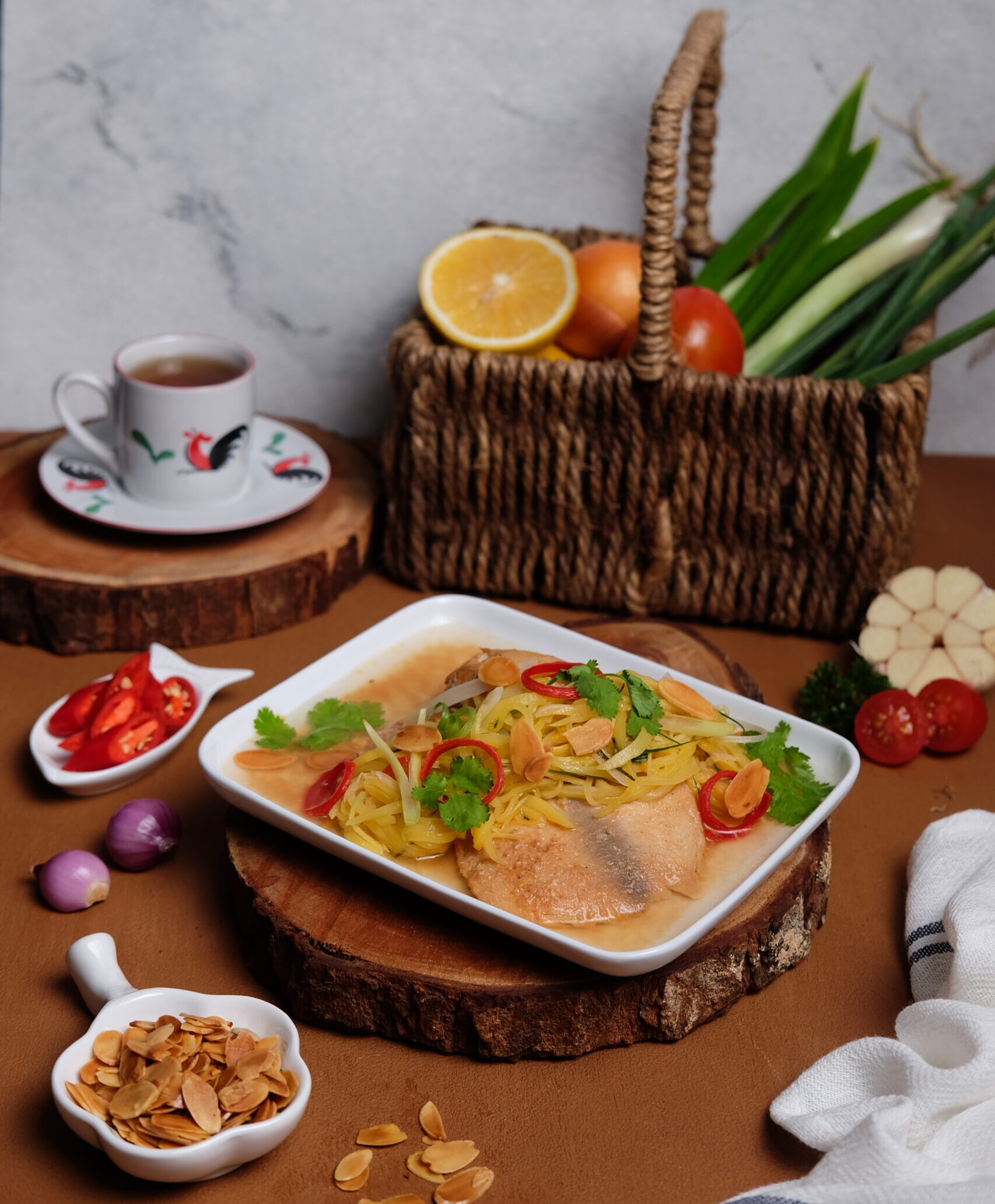 Mango Tilapia Salad Regal Springs Indonesia